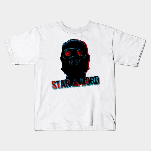 Star Lord guardians of the galaxy marvel Kids T-Shirt by denpoolswag